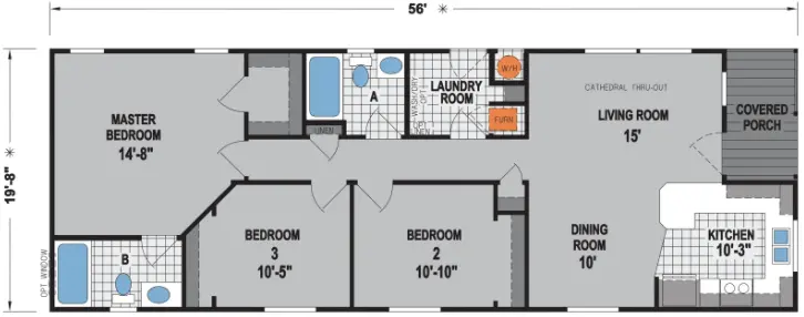 Amber Cove 4608J manufactured home
