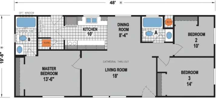 Amber Cove 4617J manufactured home