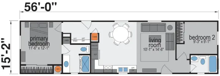 Amber Cove K201J manufactured home