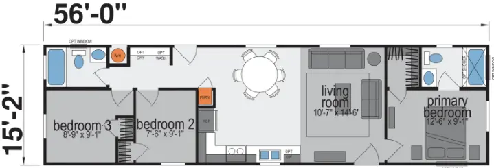 Amber Cove K241 manufactured home