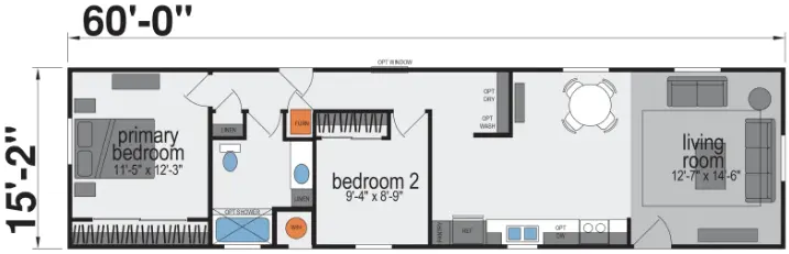 Amber Cove K251J manufactured home