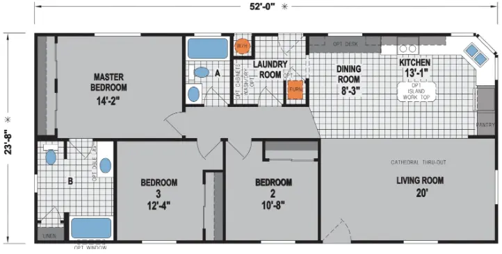 Amber Cove K605J manufactured home