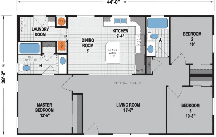 Amber Cove K770J manufactured home