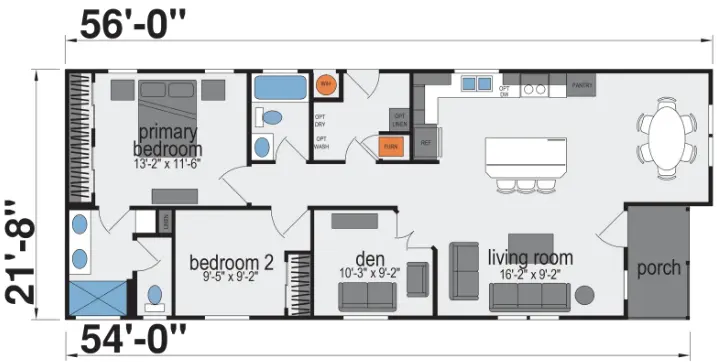 Sunset Ridge K300G manufactured home