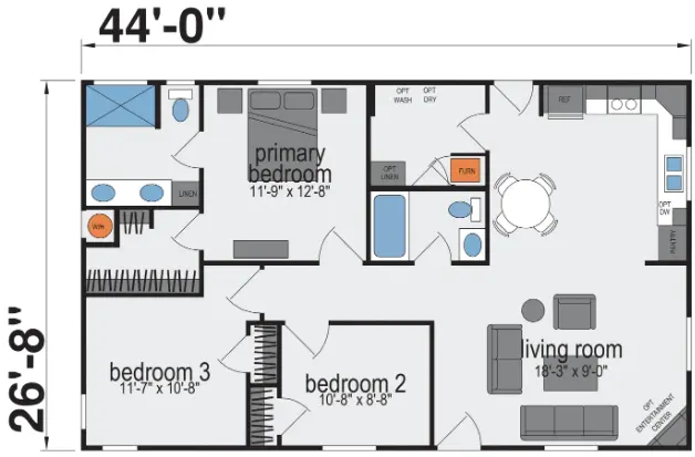 Sunset Ridge K500G manufactured home
