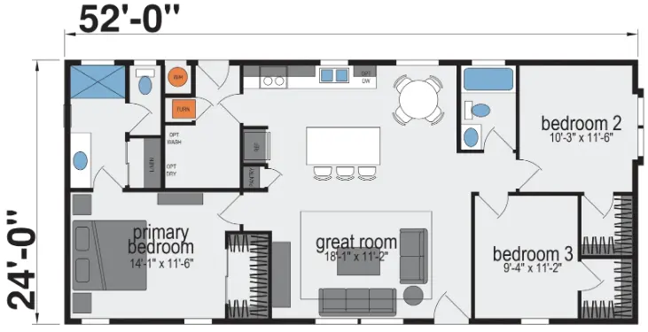 Victory M100A manufactured home