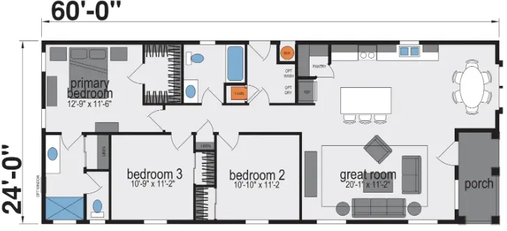 Victory M101K manufactured home