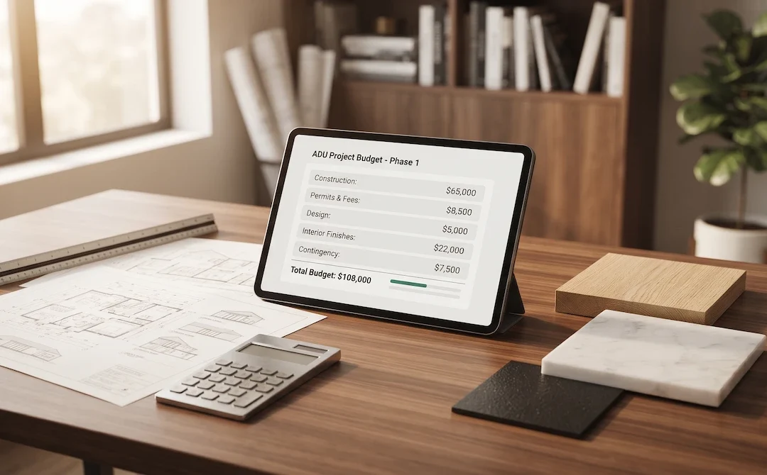 Cost Breakdown and Budgeting for Your ADU Project