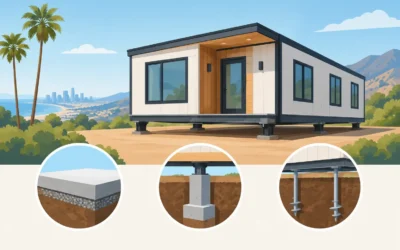 Do Prefab Homes Need Foundations in California?