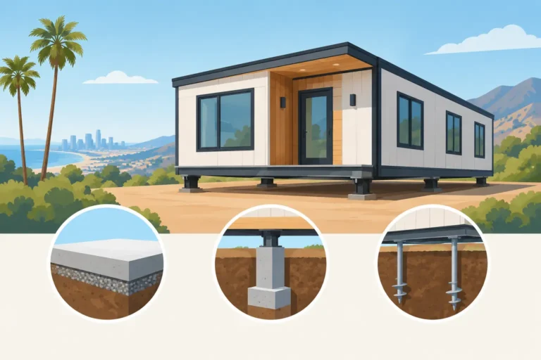 Do Prefab Homes Need Foundations in California?