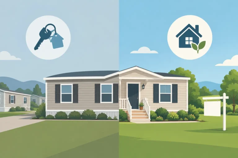 Renting Versus Buying a Manufactured Home